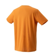 Yonex Sport-Leisure Tshirt Crew Neck (Cotton) 2023 mustard yellow Men